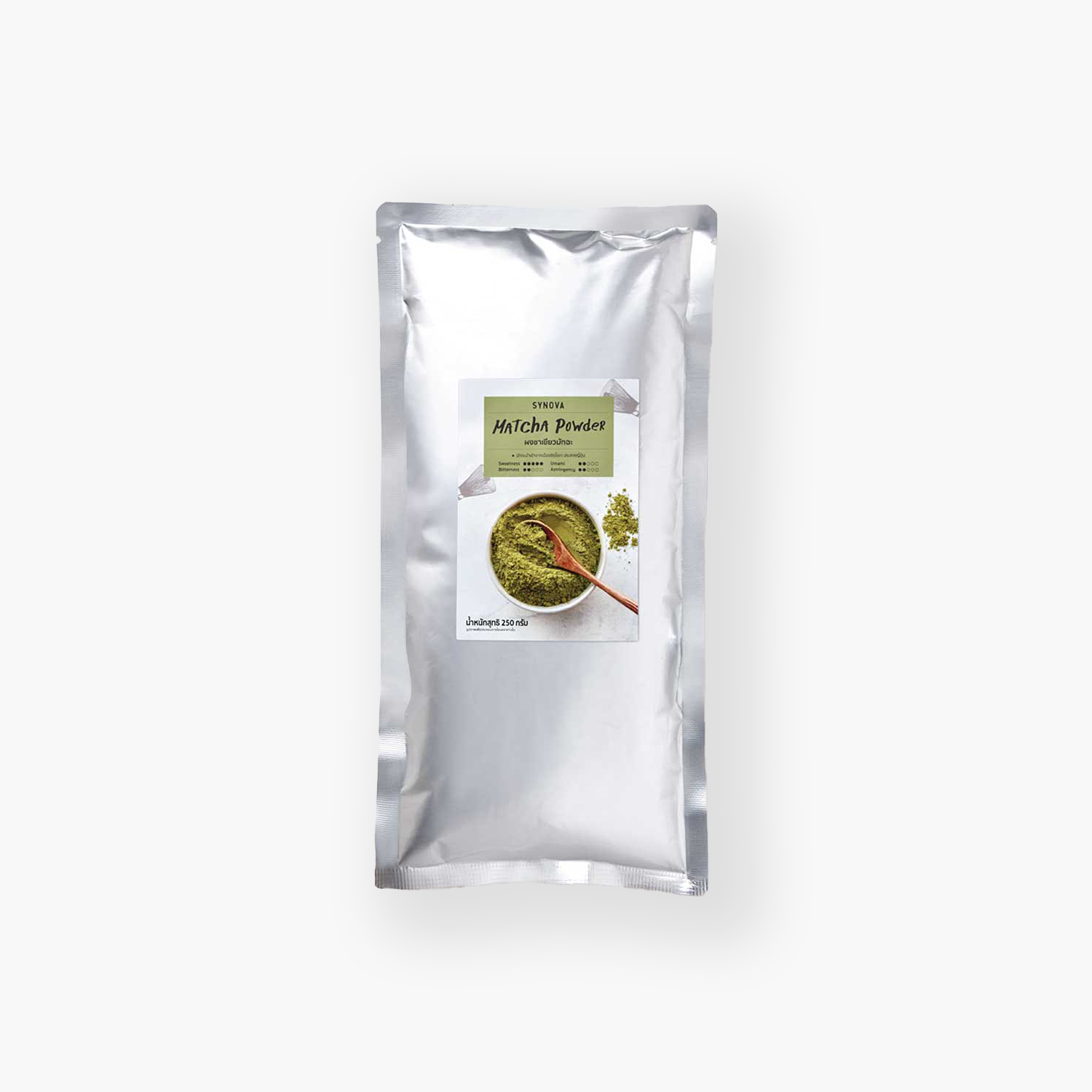 ผงเครื่องดื่ม SYNOVA : มัทฉะพาวเดอร์นำเข้า (ถุง)